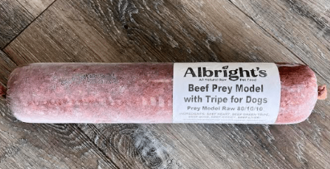 Albright's Raw Dog Food - Beef PMR Diet